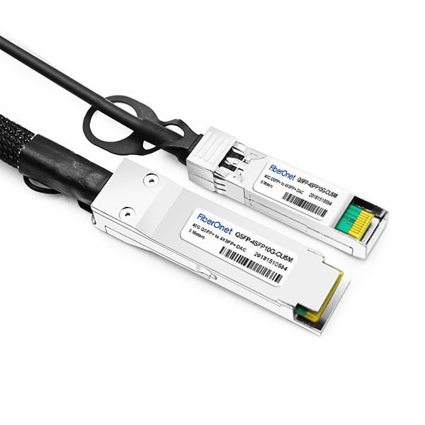 Cisco 40GBASE-CR4 QSFP to 4 10GBASE-CU SFP+ direct-attach breakout cable, 5-meter, passive #3 image